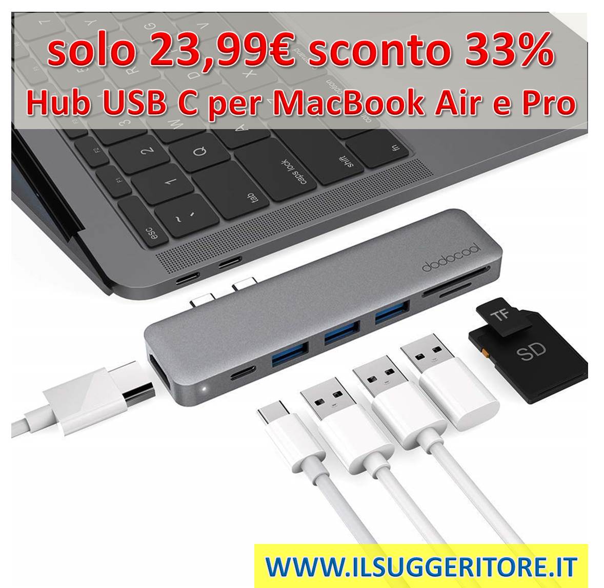 macbook air usb c hub